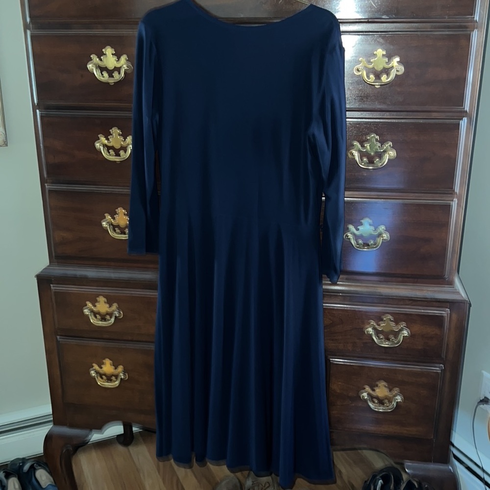 Blue Chaps Dress - Picture 9 of 12
